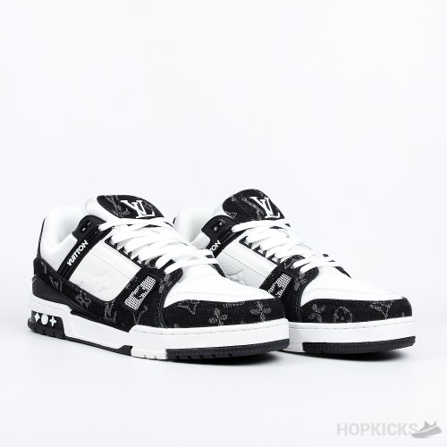Louis Vuitton LV Trainer White Black (Premium Batch)