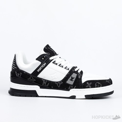Louis Vuitton LV Trainer White Black (Premium Batch)