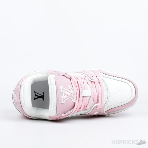 Louis Vuitton Trainer Pink Rose (Premium Batch)