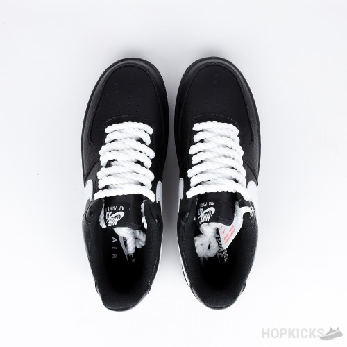 Nike Air Force 1 Black White (Premium Plus Batch)