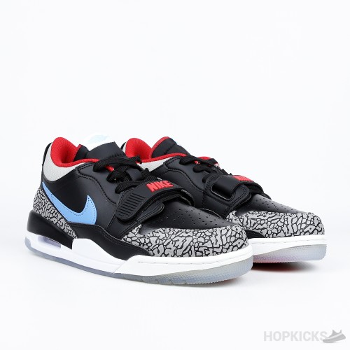 Air Jordan Legacy 312 Low Black Valor Blue (Premium Batch)