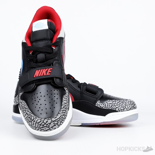 Air Jordan Legacy 312 Low Black Valor Blue (Premium Batch)