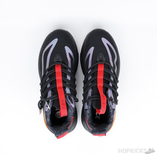 Adidas Alphaboost V1 Black Grey (Premium Batch)