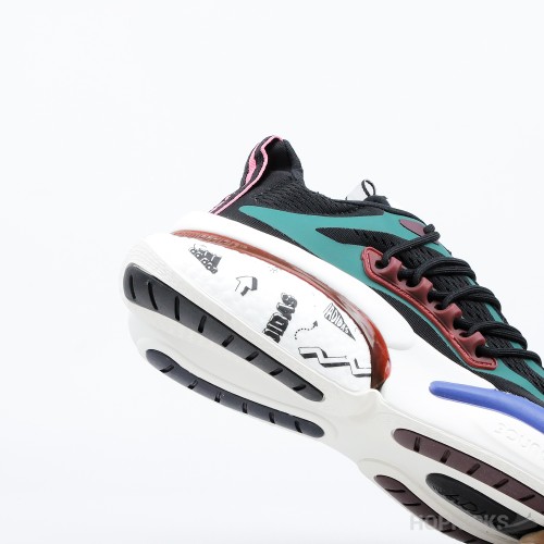 Adidas Alphaboost V1 Black Green (Premium Batch)