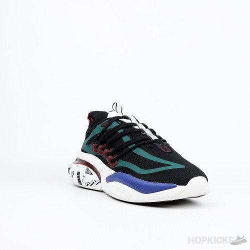 Adidas Alphaboost V1 Black Green (Premium Batch)