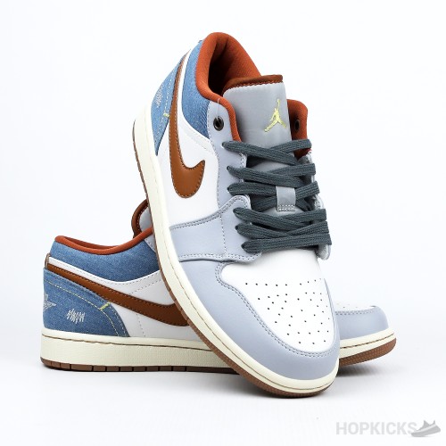 Air Jordan 1 Low Phantom Denim (Premium Plus Batch)