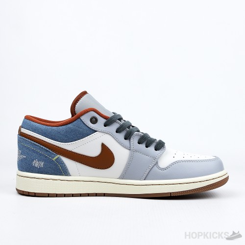Air Jordan 1 Low Phantom Denim (Premium Plus Batch)