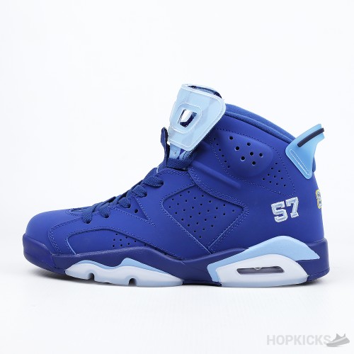 Air Jordan 6 Gore-Tex Blue (Dot Perfect Batch)