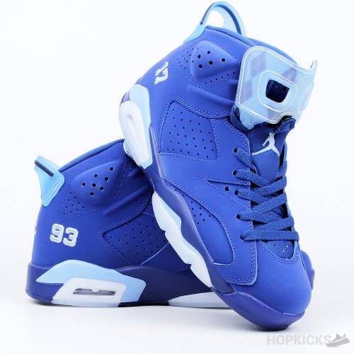 Air Jordan 6 Gore-Tex Blue (Dot Perfect Batch)