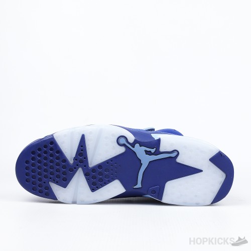 Air Jordan 6 Gore-Tex Blue (Dot Perfect Batch)