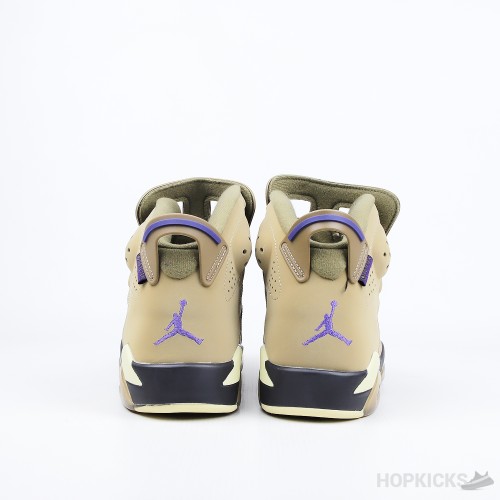 Air Jordan 6 Retro Gore-Tex Brown Kelp (Dot Perfect Batch)