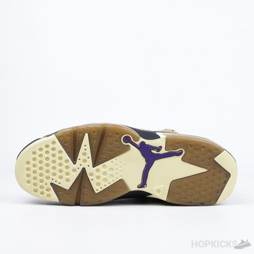 Air Jordan 6 Retro Gore-Tex Brown Kelp (Dot Perfect Batch)