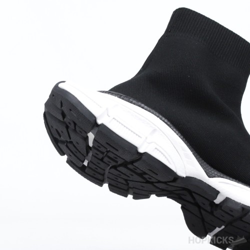 Balenciaga 3XL Sock Black White.