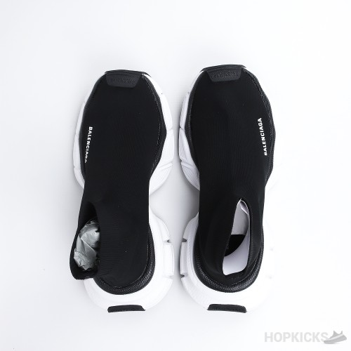 Balenciaga 3XL Sock Black White.
