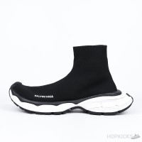 Balenciaga 3XL Sock Black White.
