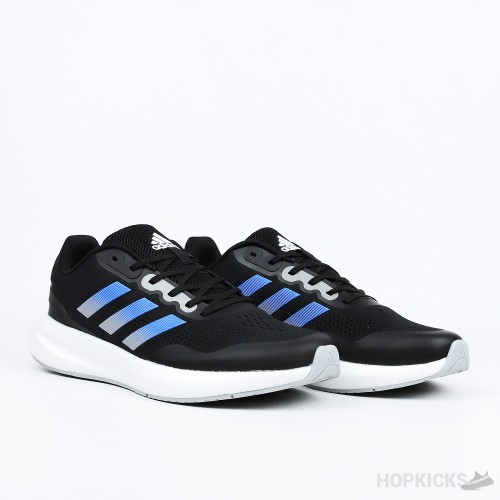 Adidas Runfalcon 3.0 Black Blue (Premium Batch)