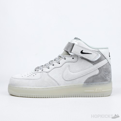 Reigning Champ x Nike Air Force 1 Mid Wolf Grey (Premium Plus Batch)