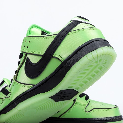 Nike SB Dunk Low The Powerpuff Girls Buttercup (Premium Batch)