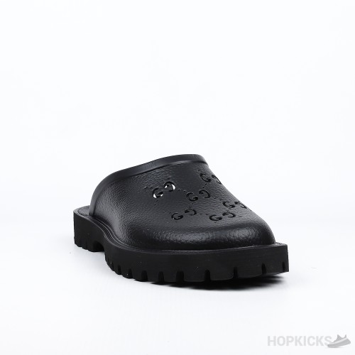 Gucci Rubber Platform Black (Premium Batch)
