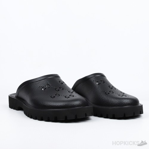 Gucci Rubber Platform Black (Premium Batch)