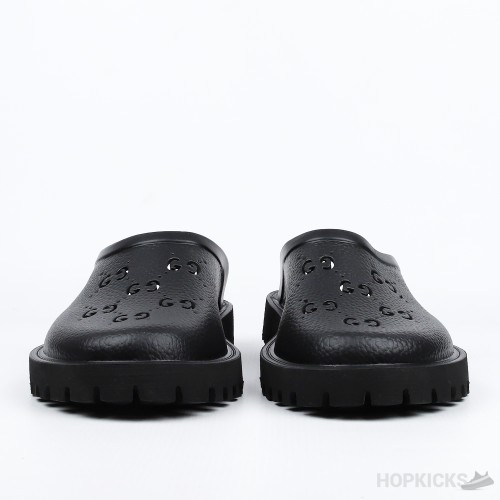Gucci Rubber Platform Black (Premium Batch)