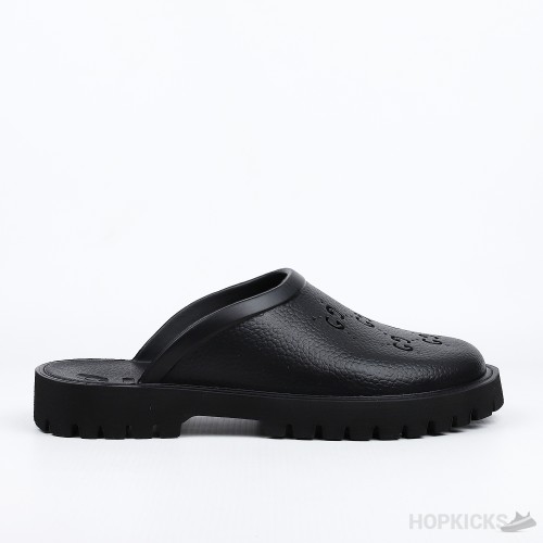 Gucci Rubber Platform Black (Premium Batch)