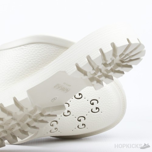 Gucci Rubber Platform White (Premium Batch)