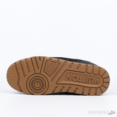 Louis Vuitton Trainer Maxi Black Brown Suede (Premium Plus Batch)
