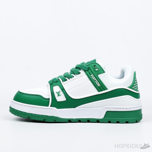 Louis Vuitton Trainer Maxi Green White (Premium Plus Batch)