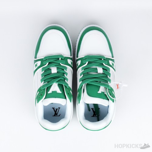 Louis Vuitton Trainer Maxi Green White (Premium Plus Batch)