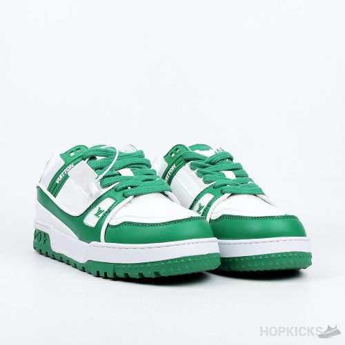 Louis Vuitton Trainer Maxi Green White (Premium Plus Batch)