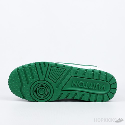 Louis Vuitton Trainer Maxi Green White (Premium Plus Batch)