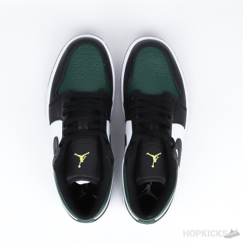Air Jordan 1 Low Black/Pine Green (Premium Batch)
