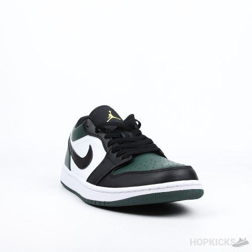 Air Jordan 1 Low Black/Pine Green (Premium Batch)