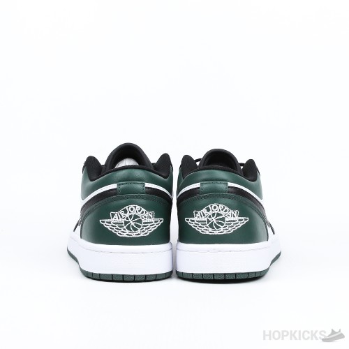 Air Jordan 1 Low Black/Pine Green (Premium Batch)