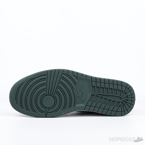 Air Jordan 1 Low Black/Pine Green (Premium Batch)