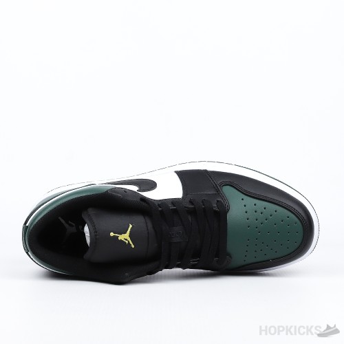 Air Jordan 1 Low Black/Pine Green (Premium Batch)