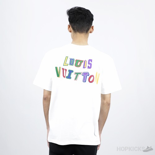LV x NBA White T-Shirt