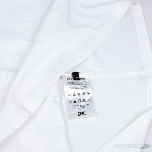 LV x NBA White T-Shirt