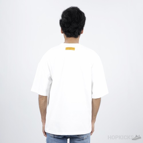 LV Necklace White T-Shirt