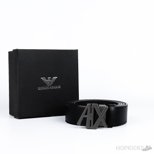 ALX Black Buckle Black Belt