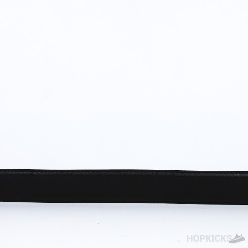 GG Golden Design Buckle Black Belt