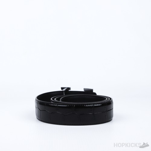Hermes Silver H 1 Belt