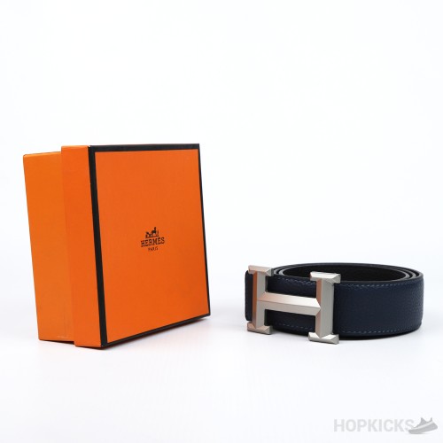 Hermes Silver H 6 Belt