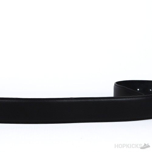 Philip Bean Hexagon Buckle Black Belt