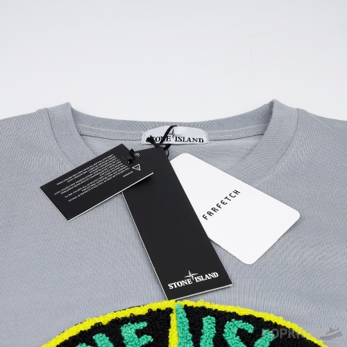 Stone Island Front Patch Logo T-Shirt