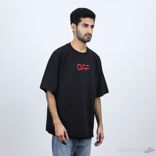 DFF Graphic Black T-Shirt (Economy Batch)