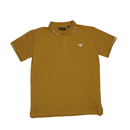 Emporio Armani Yellow Polo T-Shirt (Economy Batch)