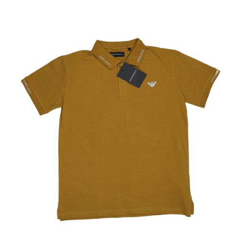 Emporio Armani Yellow Polo T-Shirt (Economy Batch)