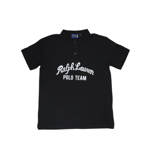 Polo Ralph Lauren Cotton Black Polo T-Shirt (Economy Batch)